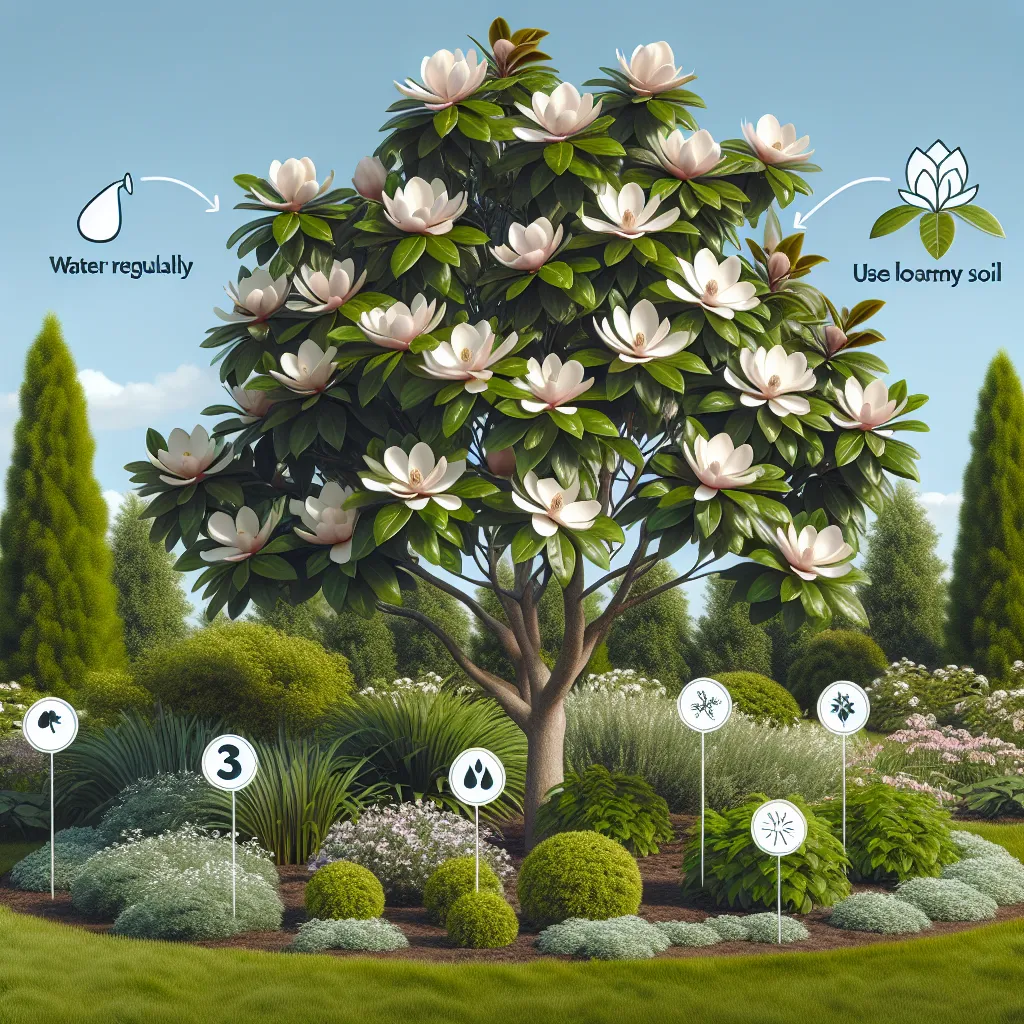 Cuidados y consejos para mantener un magnolio saludable en tu jardín