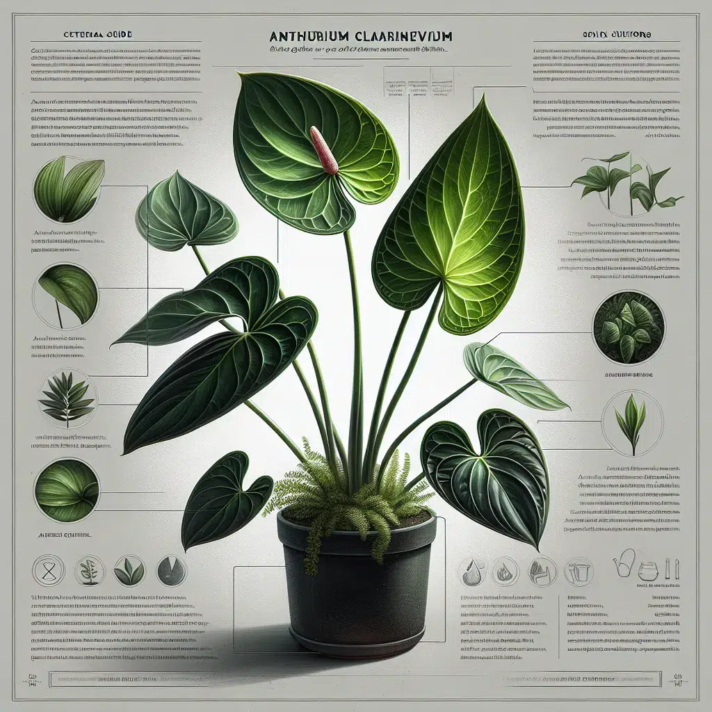 Anthurium Clarinervium: Guía completa para el cuidado de esta hermosa planta de interiores.