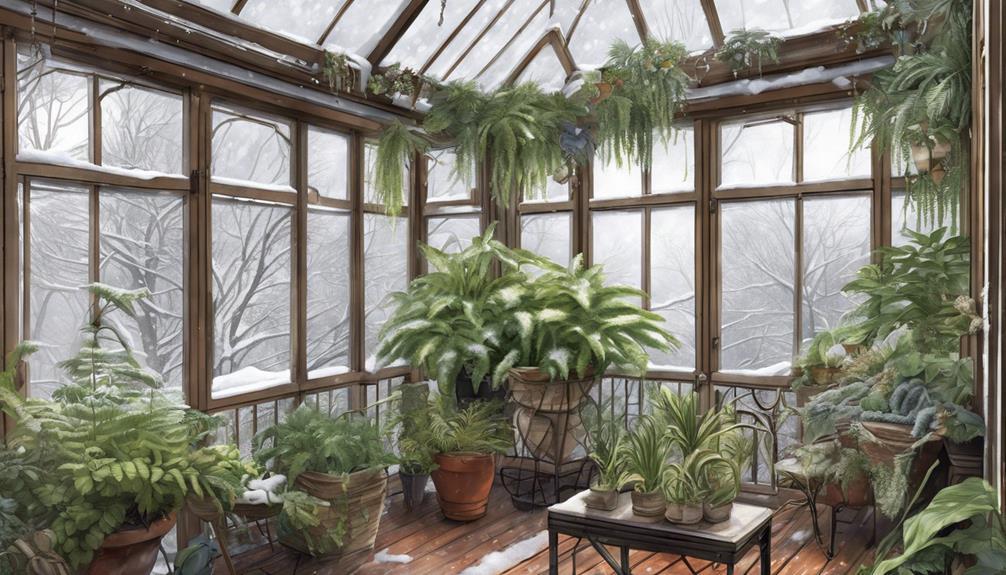 cuidado de plantas invernales