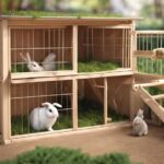 Cómo debe ser una jaula para conejos