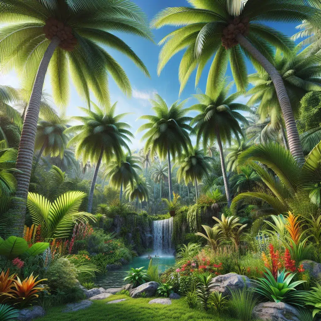 Un oasis tropical en tu propio jardín: descubre cómo las palmeras pueden transformar tu espacio exterior en un paraíso exótico.
