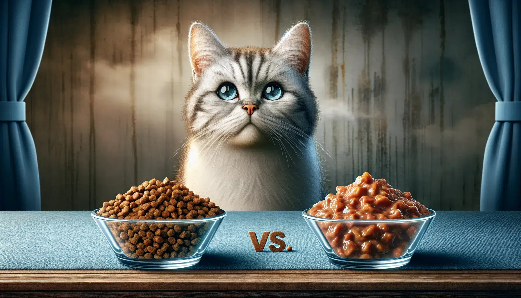 Comparación entre pienso y comida húmeda para gatos: cuál es la mejor opción para la alimentación de tu felino.