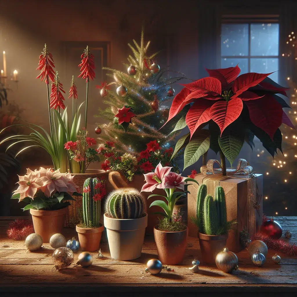 Selección de plantas perfectas para obsequiar en estas fiestas navideñas